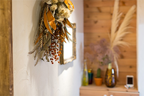 東区役所前のネイルサロンフェリーチェの雰囲気